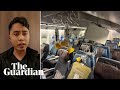 'Going completely horizontal': passengers on Singapore Airlines flight hit by turbulence