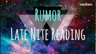 Rumor - Late Nite Reading (lyrics)