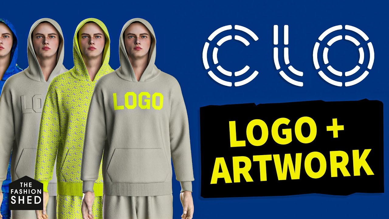 Clo3D Tutorial - Learn How To Add Logos And Prints To Your 3D Garments