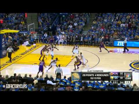Klay Thompson Career-High Full Highlights vs Lakers (2014.11.01) - 41 Pts, On Fire!