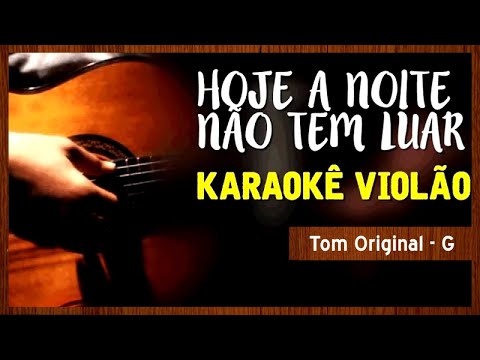 Renato Russo - Hoje a noite não tem luar -  Karaokê