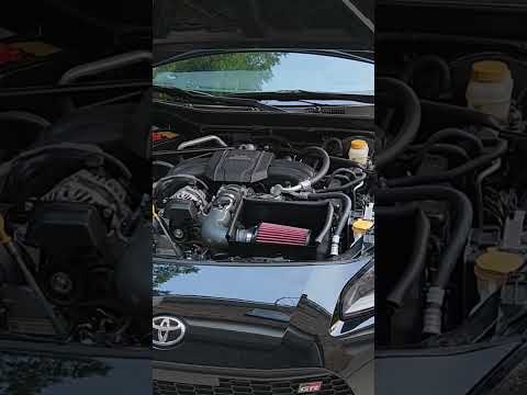 K&N Typhoon cold air intake for GR86/BRZ (sounds great)! #gr86 #K&N #fyp