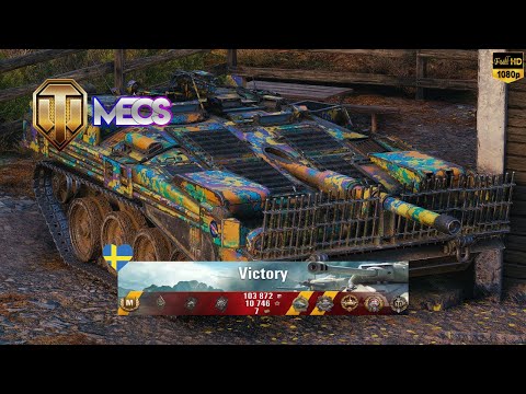 WOT  Strv 103B  // 10717 Damage - 9 Kills [Meos Wot Replays] #WorldOfTanks #WOT #WOTGameplay 