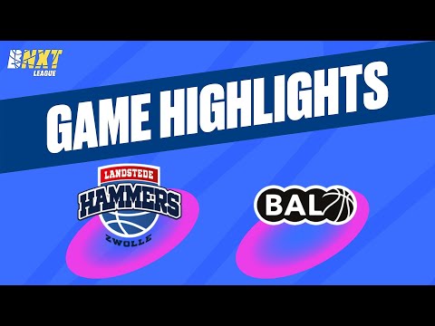 Landstede Hammers vs. Basketbal Academie Limburg - Game Highlights