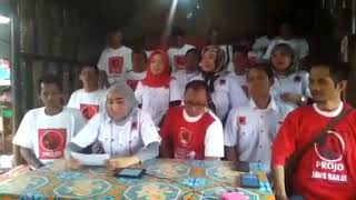 Video: Relawan Jokowi Loncat ke Prabowo-Sandi