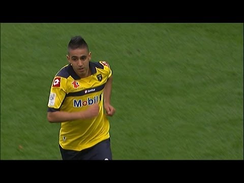 Goal Ryad BOUDEBOUZ (34' pen) - FC Sochaux-Montbéliard - Girondins de Bordeaux (2-2) / 2012-13