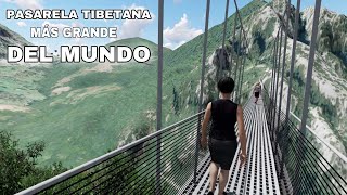 El PUENTE COLGANTE más grande del MUNDO en Peñarrubia [CANTABRIA]