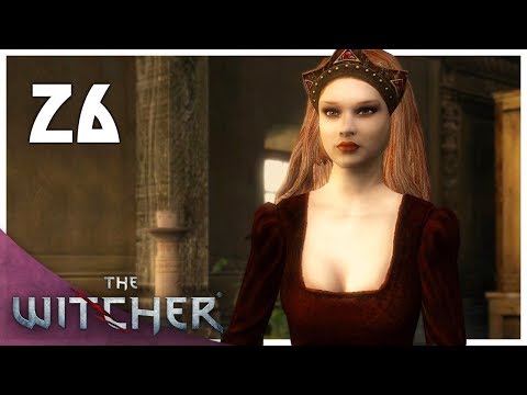 Let's Play The Witcher 1 Blind Part 26 - Posh Reception [Modded Witcher Enhanced Edition Gameplay]
