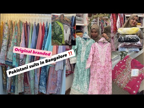 Original Pakistani lawn suits | Hidden gem in Bangalore