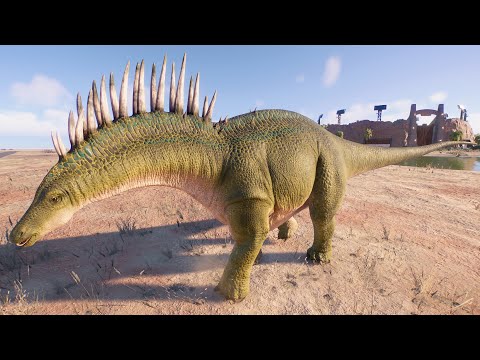 AMARGASAURUS In San Diego Max Eggs - Jurassic World Evolution 2