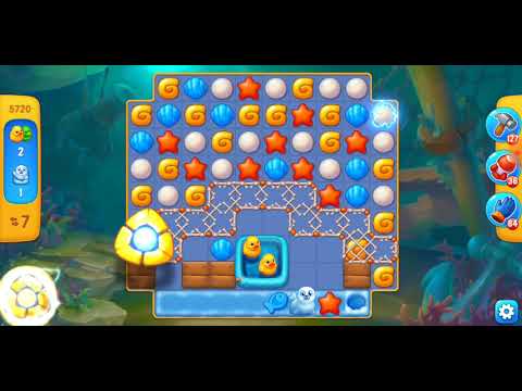Fishdom. 5720 level no boosters and diamonds