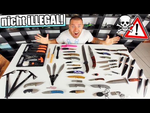 Die GRÖßTE LIEFERUNG mit AUßERGEWÖHNLICHEN und KRASSEN MESSER die ich JEMALS BEKOMMEN HABE!
