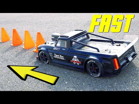 SUPER FAST POWER-SLiDING TRUCK is BANANAS! ARRMA INFRACTION v2 | RC ADVENTURES