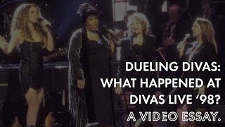 Celine Dion vs. Aretha Franklin &amp; Mariah Carey | What Happened at Divas Live 1998? | A Video Essay
