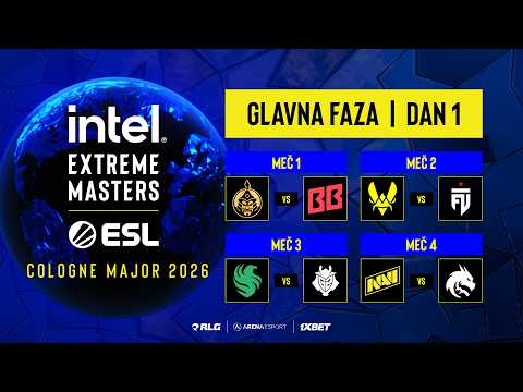 IEM Cologne Major 2026 - Stage 3 - BB vs MongolZ | Vitality vs FUT | Falcons vs G2 | Spirit vs NaVi