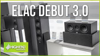 ELAC Debut 3.0 - neue Lautsprecher Serie auf der High End 2024 präsentiert