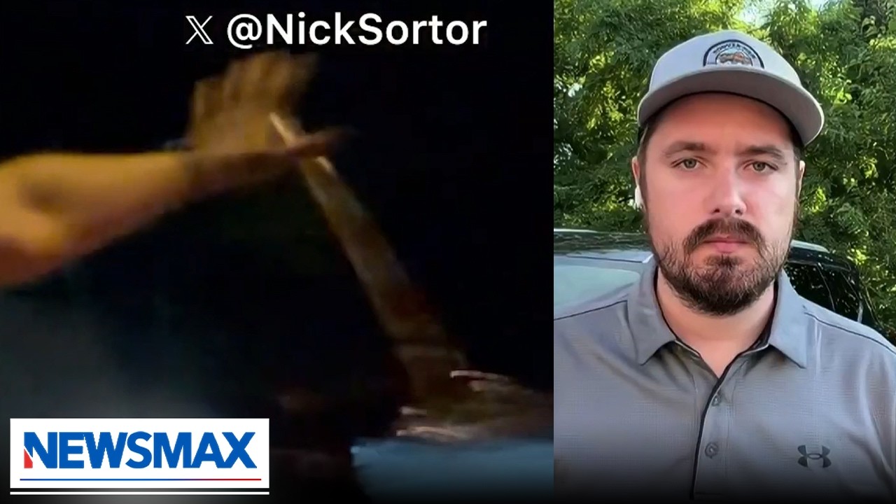 'I have never felt more in danger than I have been out here': Nick Sortor after life was threatened