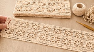 🧡The Most Beautiful Crochet Pattern🧡How to Make a Unique Pattern for Blouses and Shawls