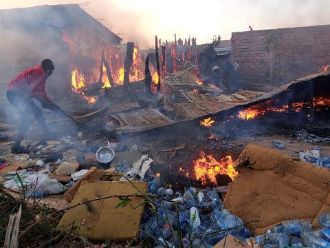 Property worth millions reduced to ashes; fire guts down over 20 houses in Isiolo