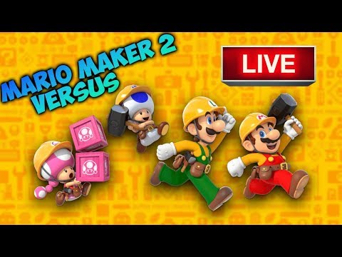 Mario Maker 2 Live