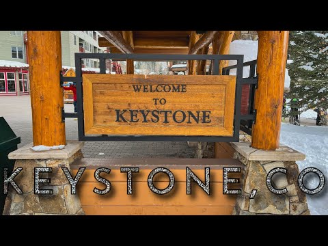 Keystone, Colorado. Cinematic 4K Walking Tour. Best ski resort in Colorado?