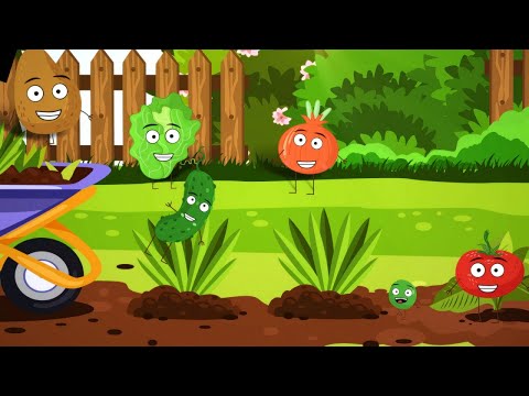 Legumele - cântece animate pentru copii de la Clopoțelul Magic