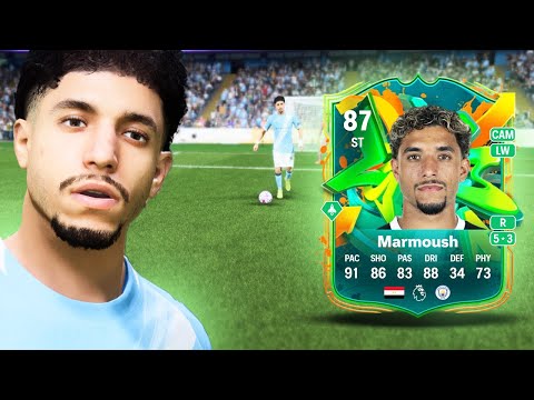 87 MARMOUSH THE WIZARD EVOLUTION PLAYER REVIEW IN FC 26 | FC 26 ULTIMATE TEAM