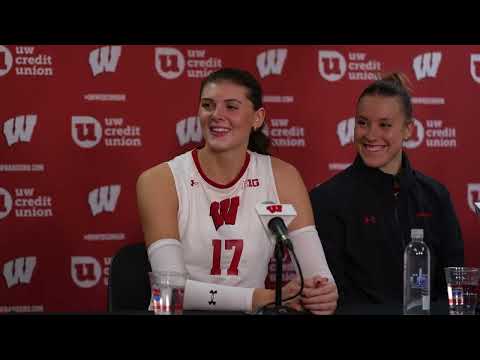 Post-Game Media Conference || Wisconsin Volleyball vs Purdue || Nov. 19, 2025