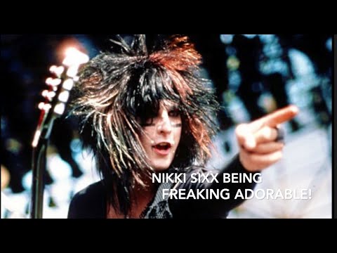 Nikki Sixx Being Adorable for Almost a Minute and a Half