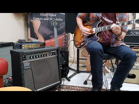 Roland Jazz Chorus 80' and Yamaha SA2200