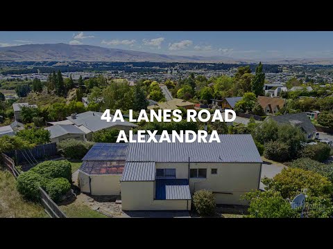 4A Lanes Road, Alexandra, Central Otago, Otago, 3房, 2浴, House