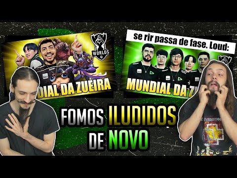 REAGINDO a mais UMA DECEPÇÃO do BRASIL no MUNDIAL DE LEAGUE OF LEGENDS!!!