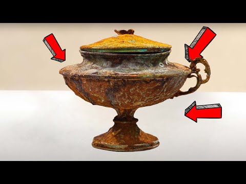 Forgotten Rusty Oil Lamp - Restoration