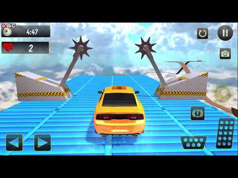 Real Taxi Car Stunts 3D Impossible Ramp Car Stunt Game - Android GamePlay  #2