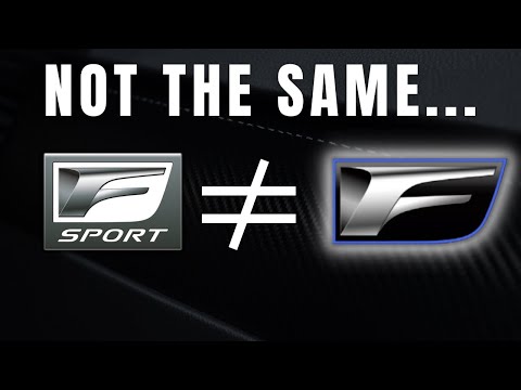 Is There a Difference Between Lexus F Sport and Lexus F?