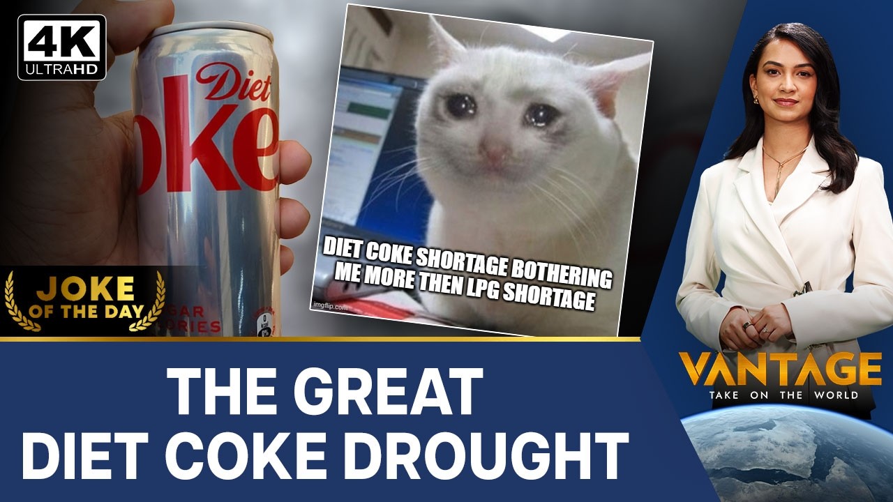 India: Diet Coke Shortage Triggers Gen Z Meltdown On Social Media | Vantage on Firstpost | 4K