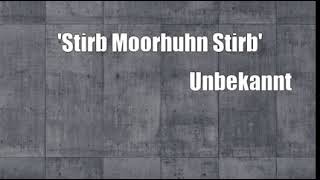 &#39;Stirb Moorhuhn Stirb&#39; (Unbekannt Cover)