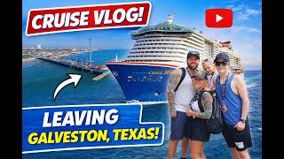 Carnival Jubilee Cruise Vlog 2024 🚢 | Leaving Galveston Texas (Full Travel Day)