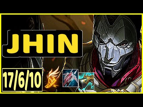 ✅JHIN VS VARUS - 17/6/10 KDA ADC GAMEPLAY CHALLENGER I✅