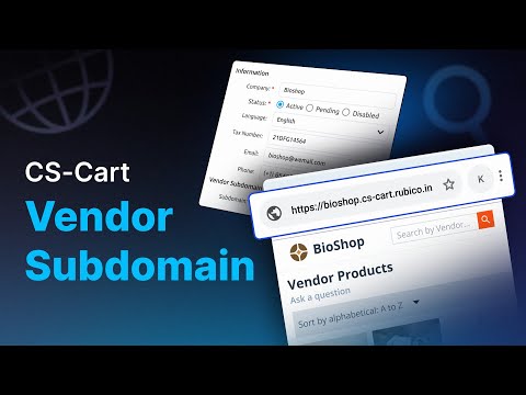 How Does CS-Cart Vendor Subdomain Empower Multi-Vendor Stores?