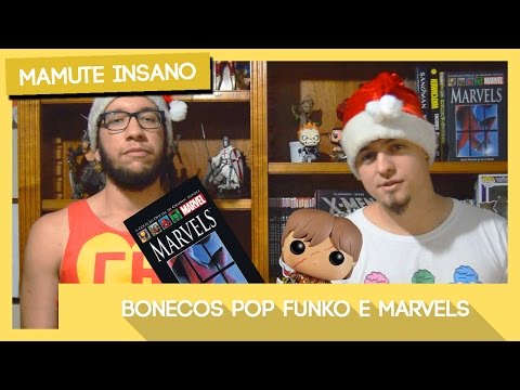 Mamute no escritório - POP Funko e Marvels