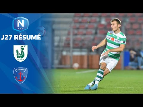 J27 I FC Sète - US Concarneau (1-1), le résumé | National FFF 2021-2022