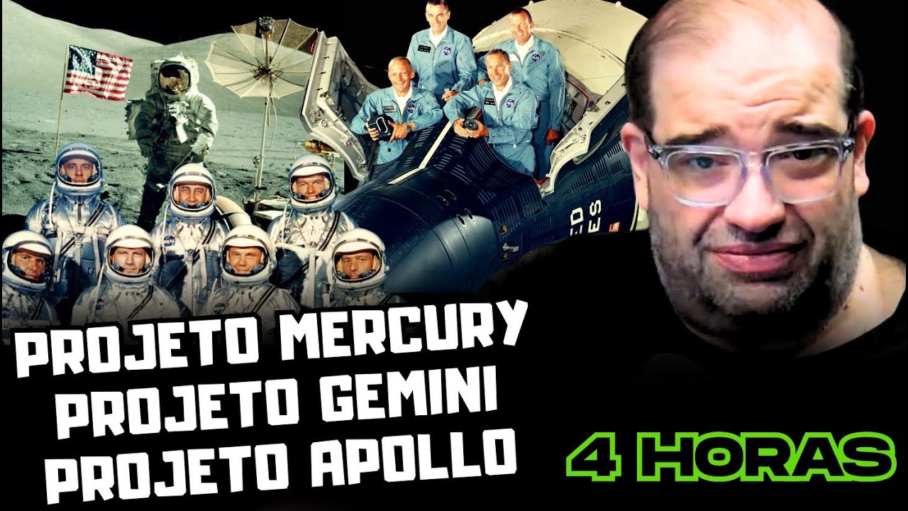 4 HORAS - DAS PRIMEIRAS MISSÕES ESPACIAIS AO POUSO LUNAR: A EVOLUÇÃO