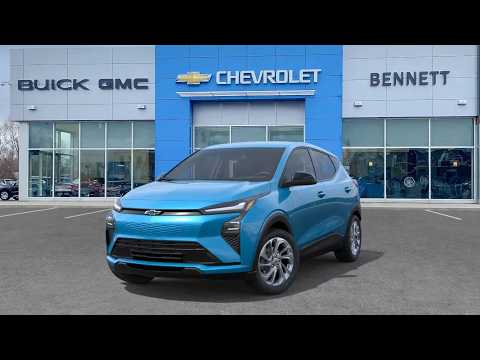2027 Chevrolet Bolt FWD 4dr LT in Blue for sale at Bennett Chevrolet Cadillac Buick GMC Ltd. in Cambridge, ON