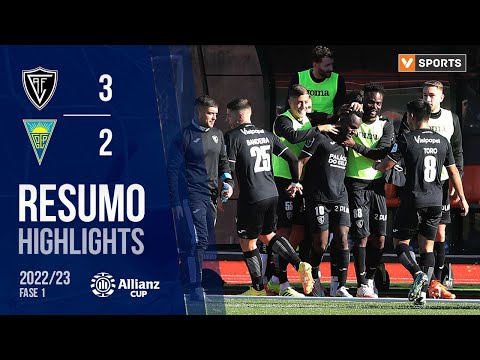 Highlights | Resumo: Ac. Viseu 3-2 Estoril Praia (Taça da Liga 22/23 - Fase 3 - Jornada 3)