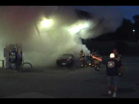 Exxon Quiet Dell, WV Gas Pump and Vehicle Fire 7/1/2010