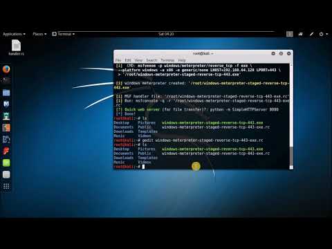 034 Msfvenom msfpc with RC scripts