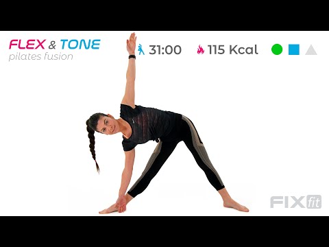 Allenamento A Casa Con Esercizi di Pilates (Gambe, Glutei e Core)