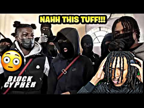 CRAZY!!! AMERICAN REACTS TO: #04tm Lucky Lavish , Kronez , AK , 2fours , Flipz & Movi | Block Cypher