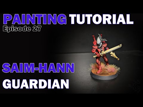 15 minute Saim-Hann Eldar Guardian: A Painting Tutorial
